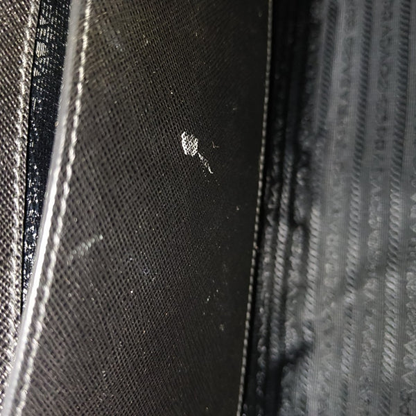 Bibliothèque Saffiano Calfskin Black