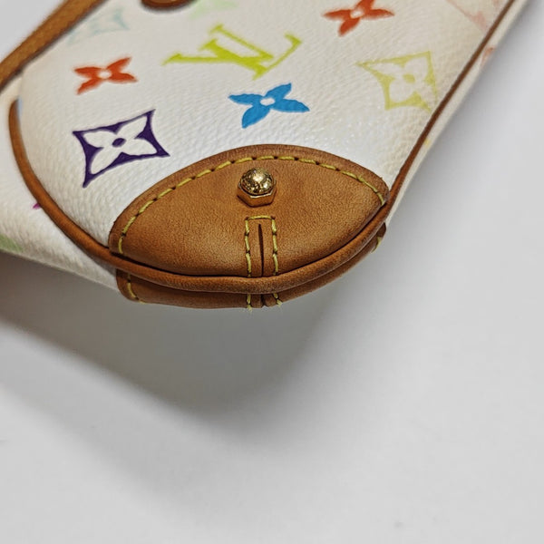 LV × TM VINTAGE MILLA Monogram Coated Canvas White