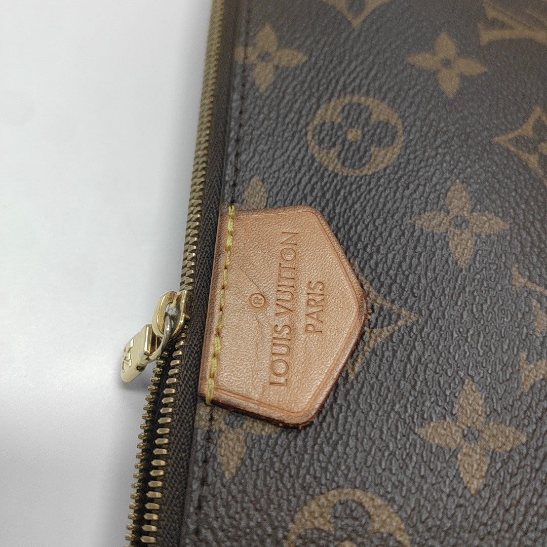 MULTI Monogram Coated Canvas Brown