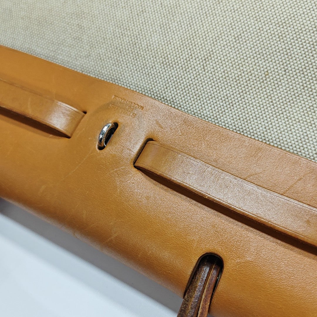 Herbag 31 Coated Canvas White