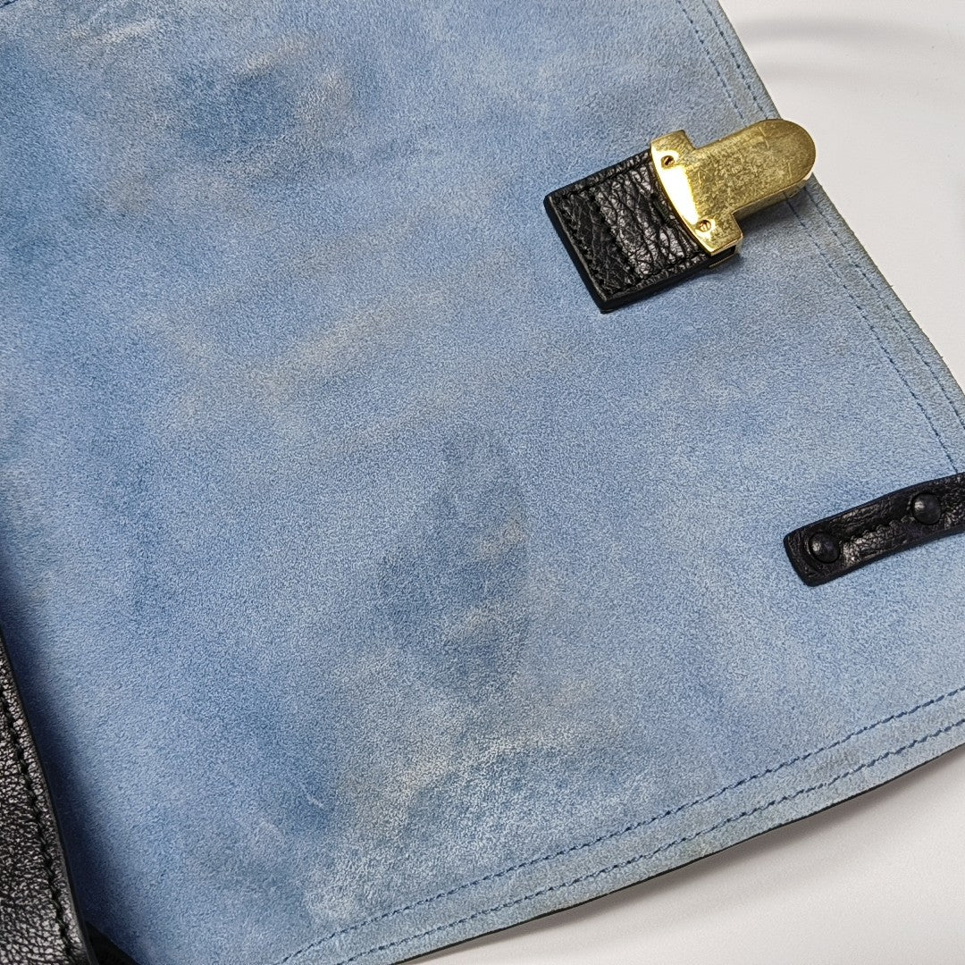 Etiquette Calfskin Black
