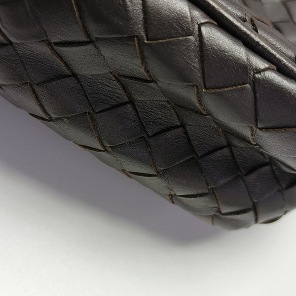 Calfskin Shoulder Bag Brown