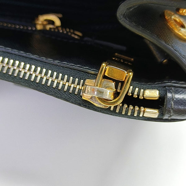 Galleria Saffiano Calfskin Black