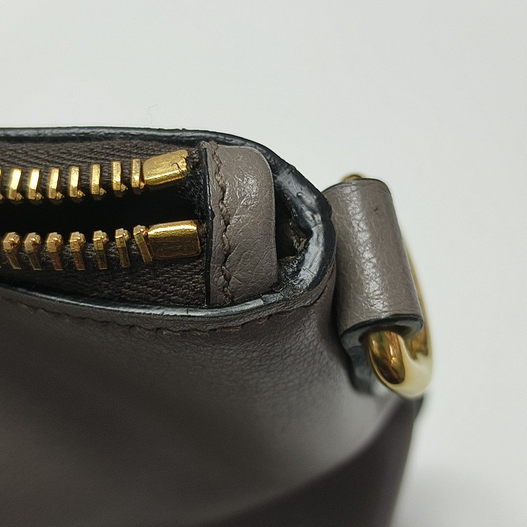 Calfskin Tote Bag Gray