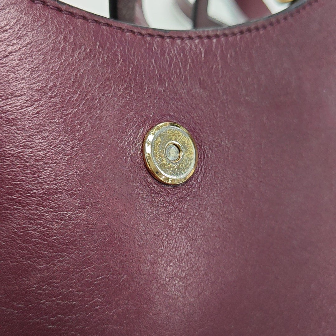 Joyce Calfskin Red