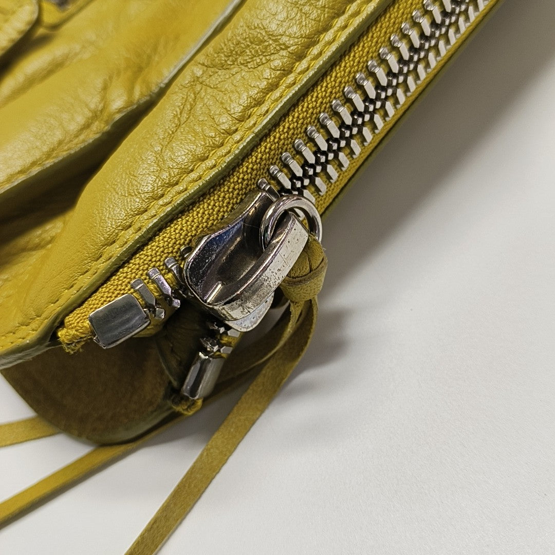 Classic City Small Lambskin Green