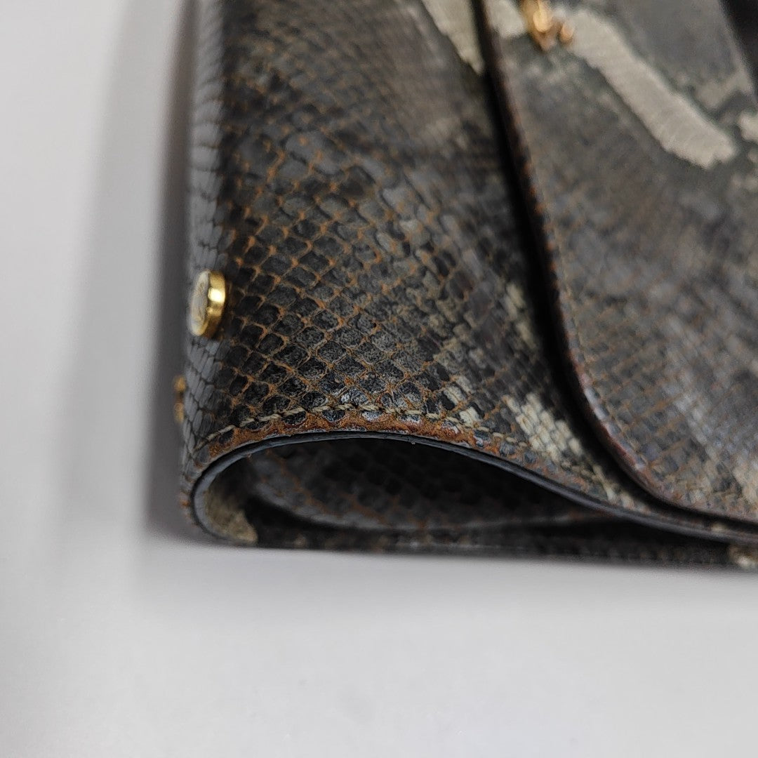 Leather Shoulder Bag Multicolor