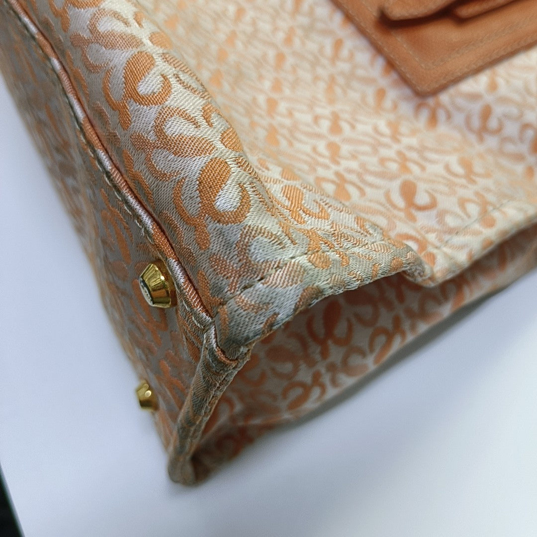 Monogram Canvas Orange