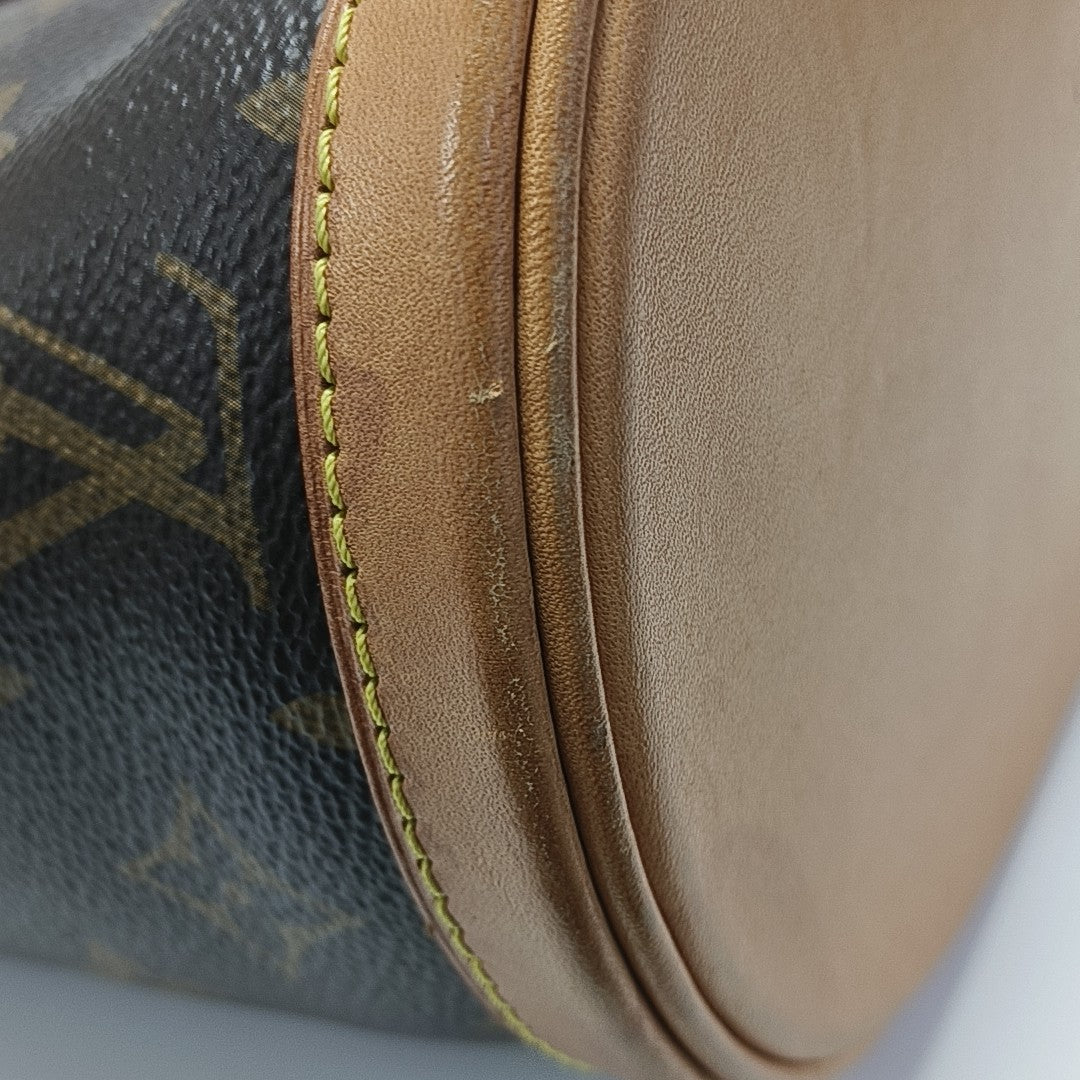 DUFFLE Monogram Coated Canvas Brown