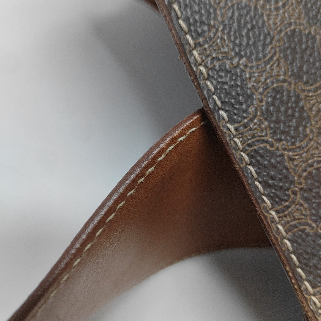 MACADAM Coated Canvas Brown