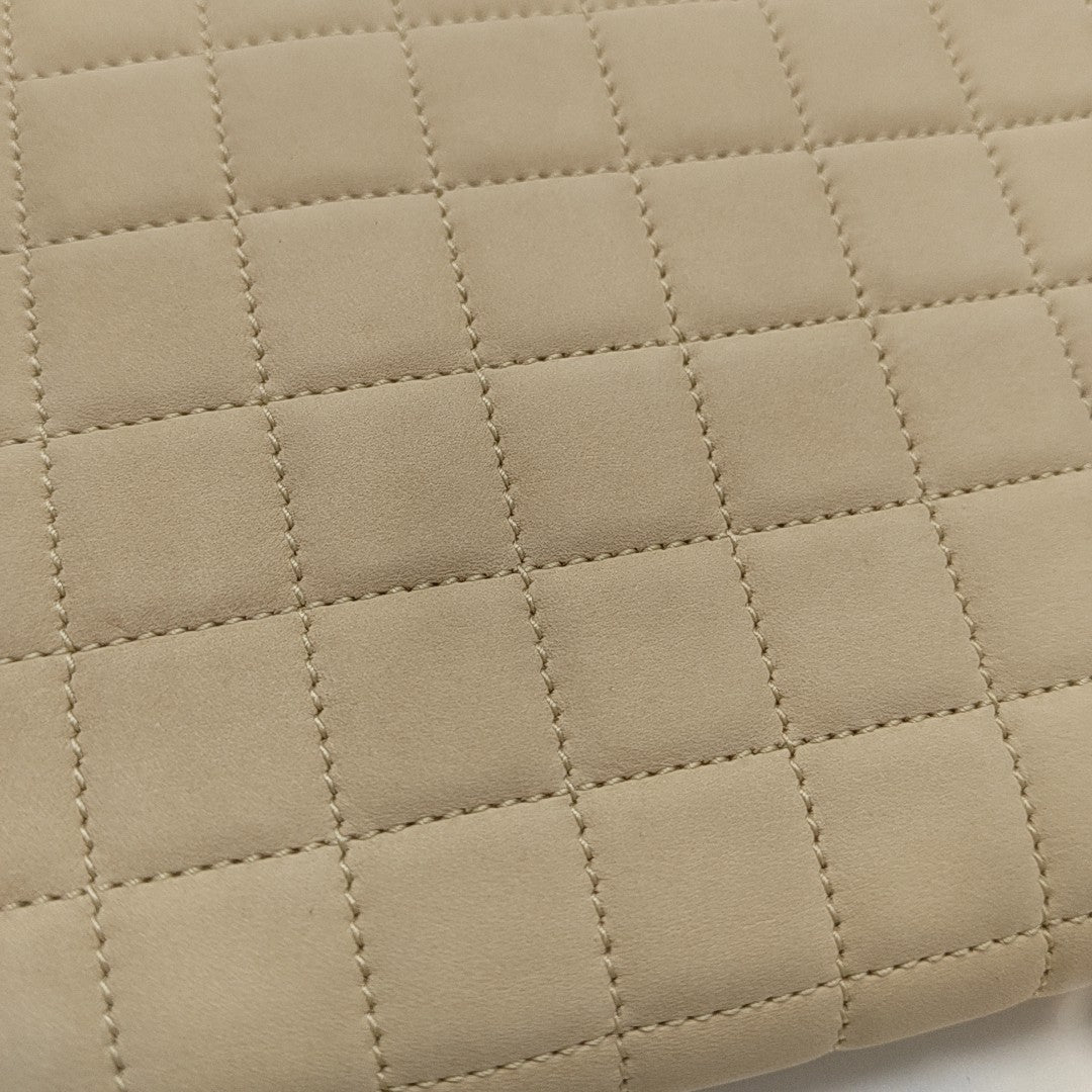 MAILLON Quilted Suede Yellow