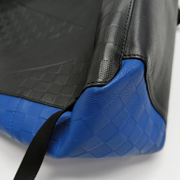 AVENUE Damier Calfskin Blue