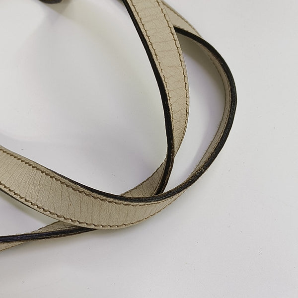 Jolicoeur Medium Monogram Coated Canvas Beige