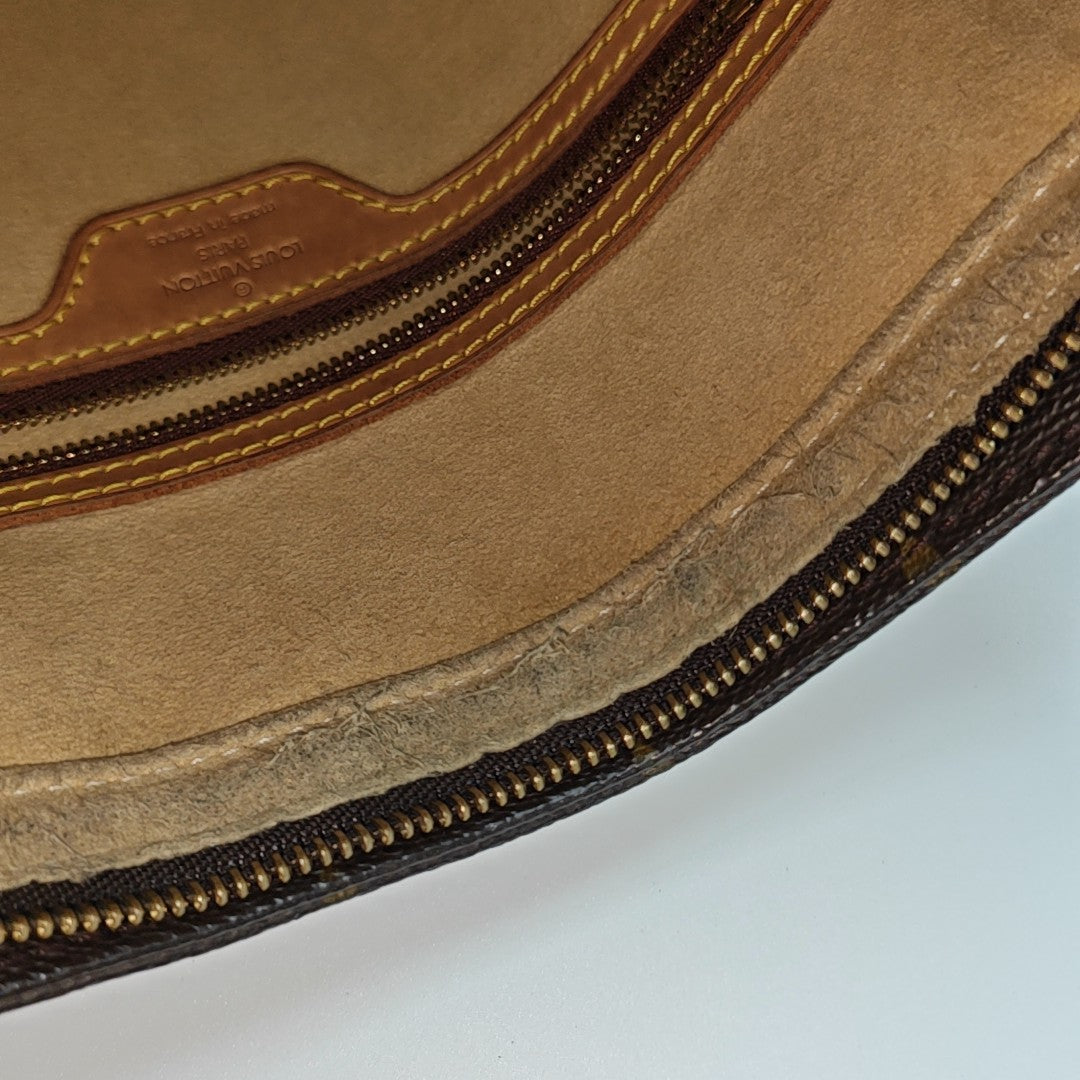 LOOPING GM Monogram Coated Canvas Brown