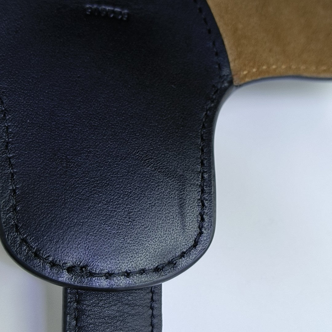 Calfskin Bucket Bag Black