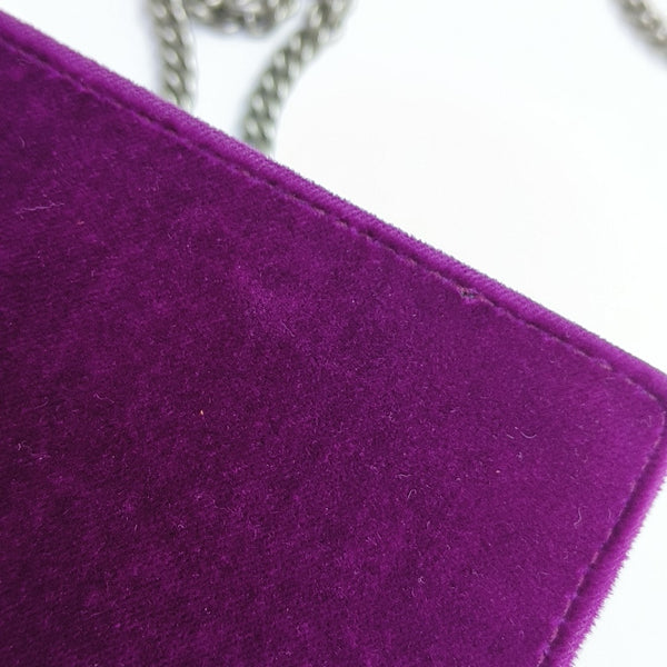Dionysus Super Mini Velvet Red
