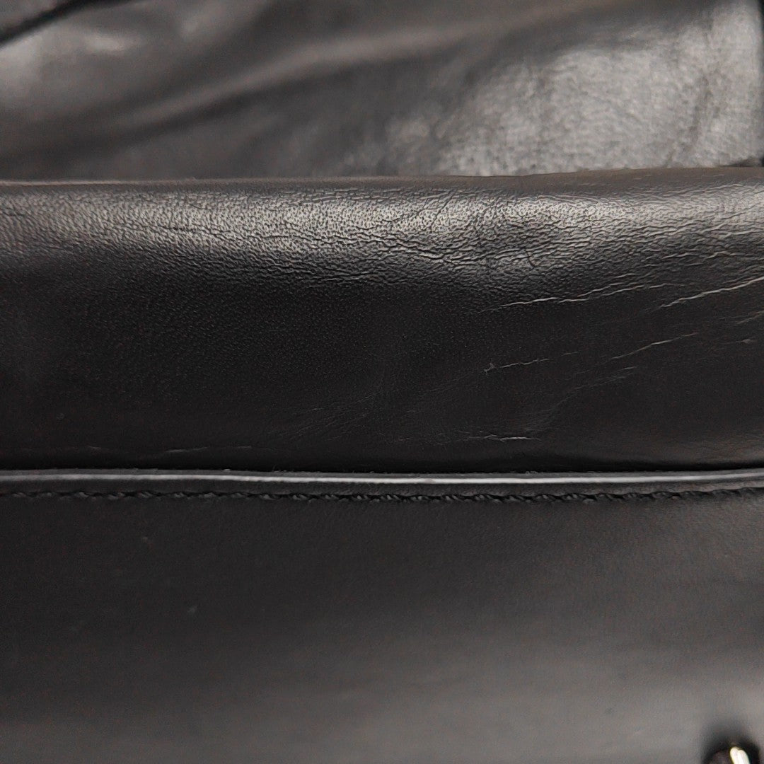 Calfskin Tote Bag Black