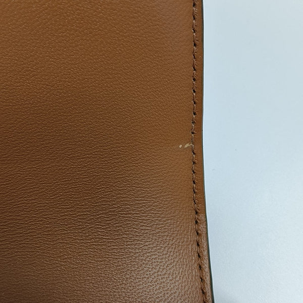 TRIOMPHE Small Coated Canvas Brown