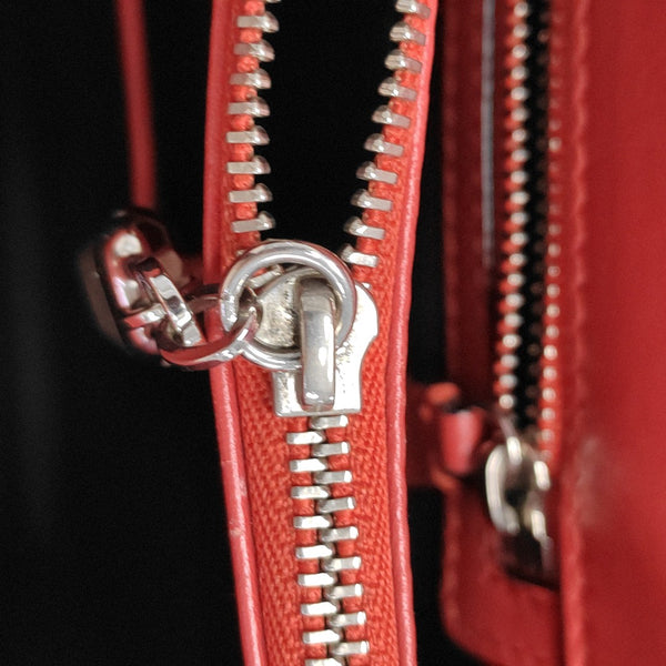 SERPENTI FOREVER Medium Calfskin Red