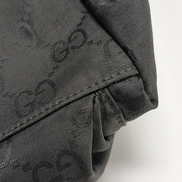 Monogram Canvas Backpack Black