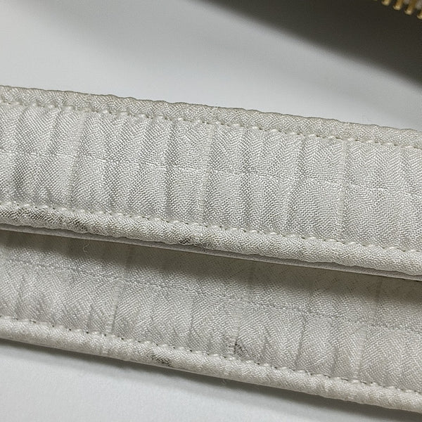 Quilted Fabric White