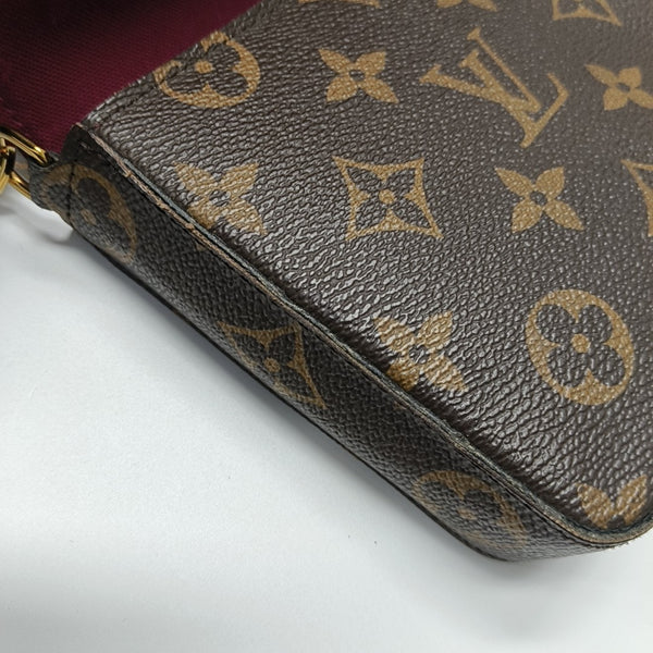 FÉLICIE Monogram Coated Canvas Brown