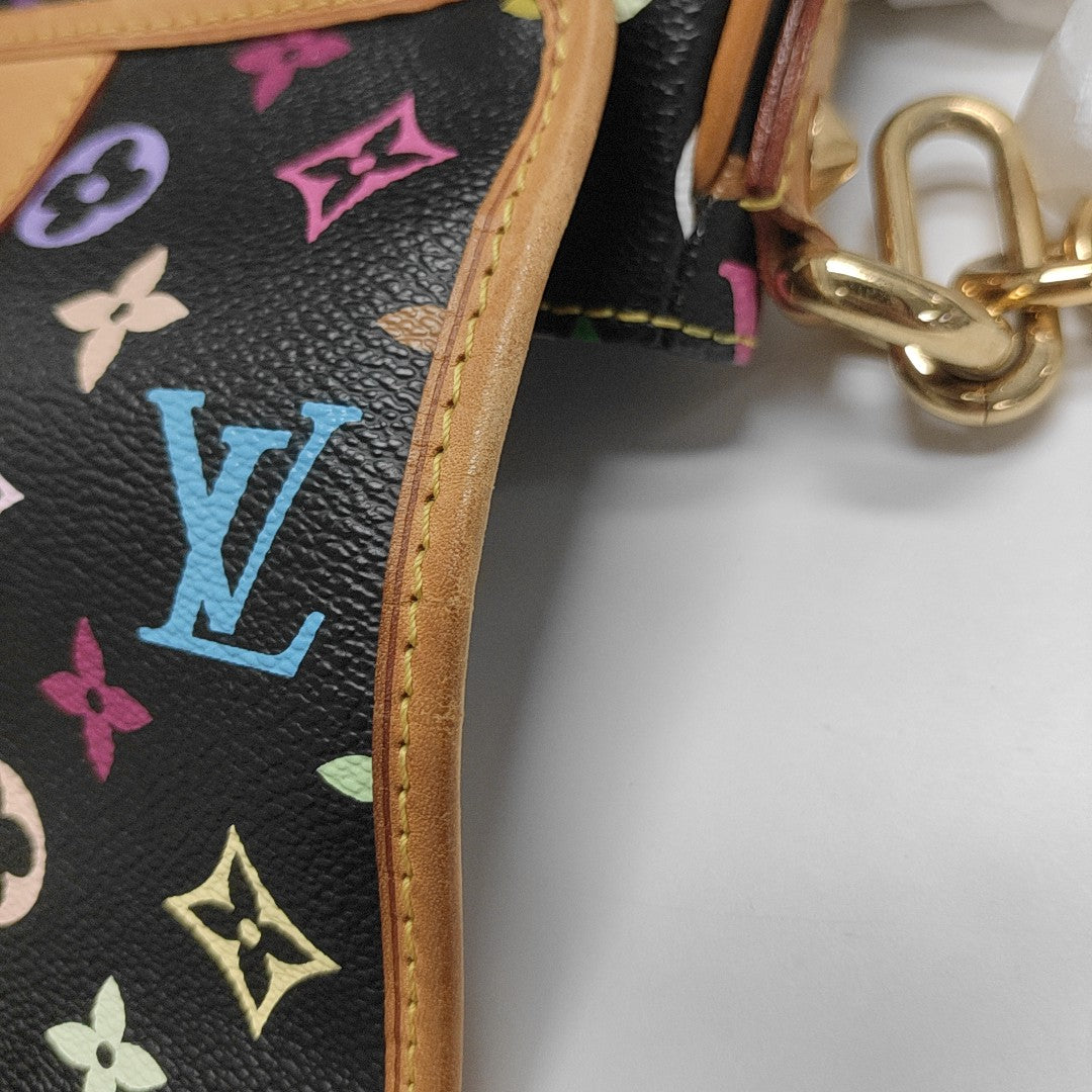 LV × TM ANNIE Monogram Coated Canvas Black