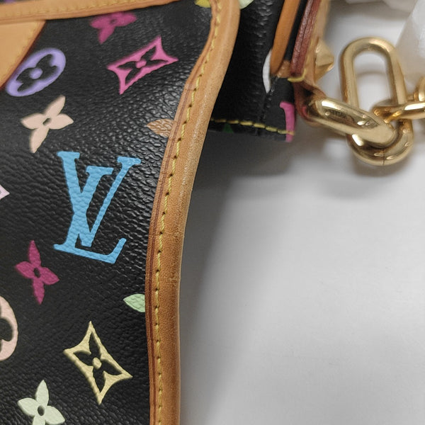 LV × TM ANNIE Monogram Coated Canvas Black
