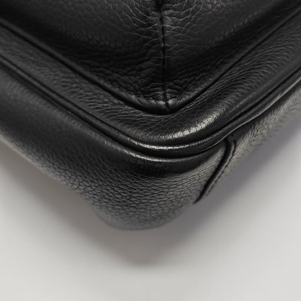 Calfskin Crossbody Bag Black