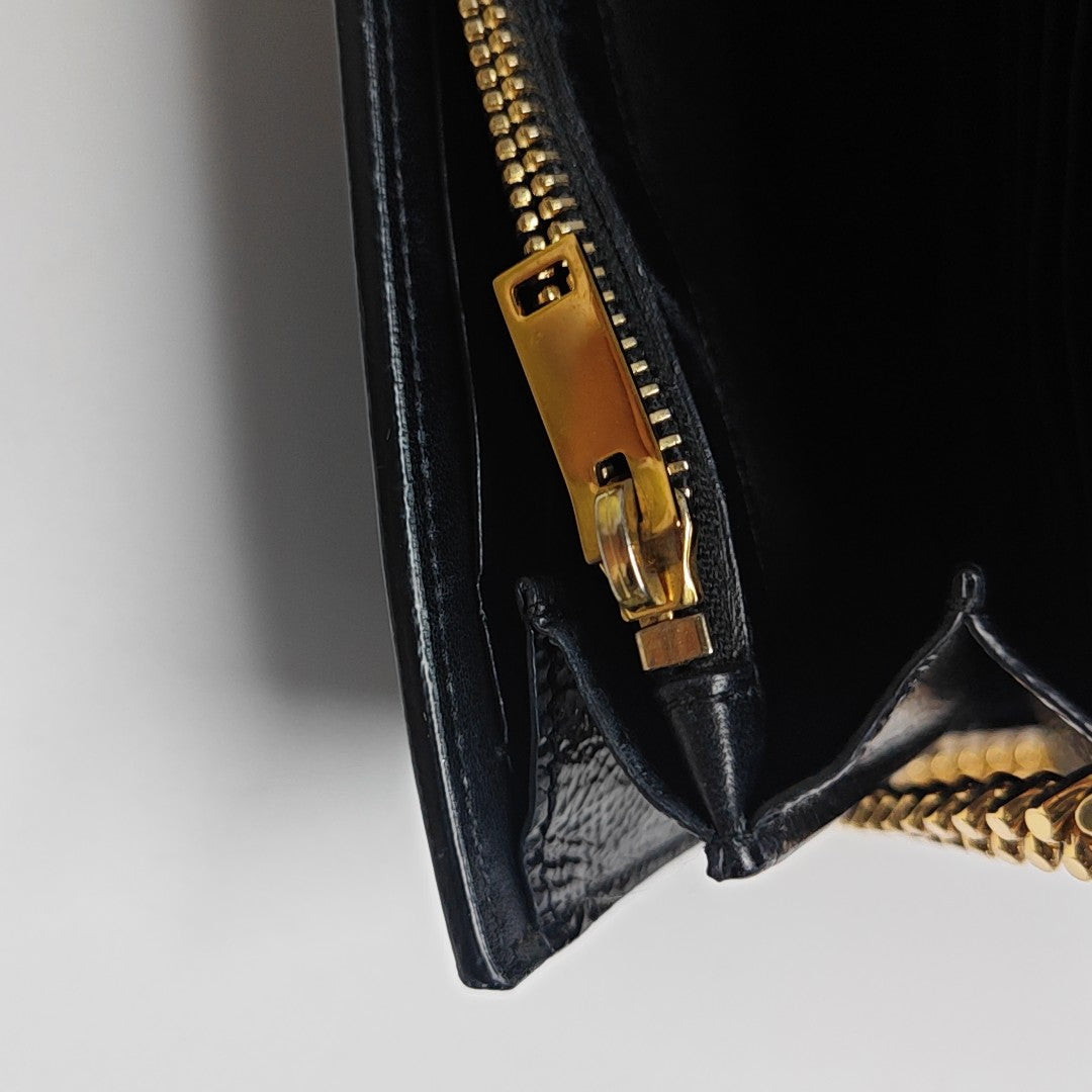 MONOGRAM Medium Calfskin Black