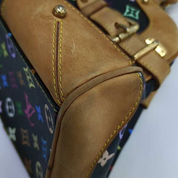 LV × TM CLAUDIA Monogram Coated Canvas Black