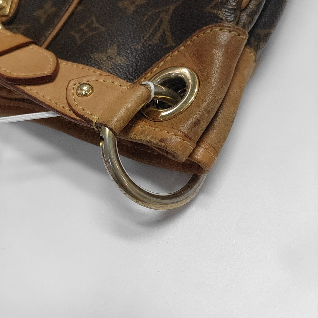 GALLIERA Monogram Coated Canvas Brown