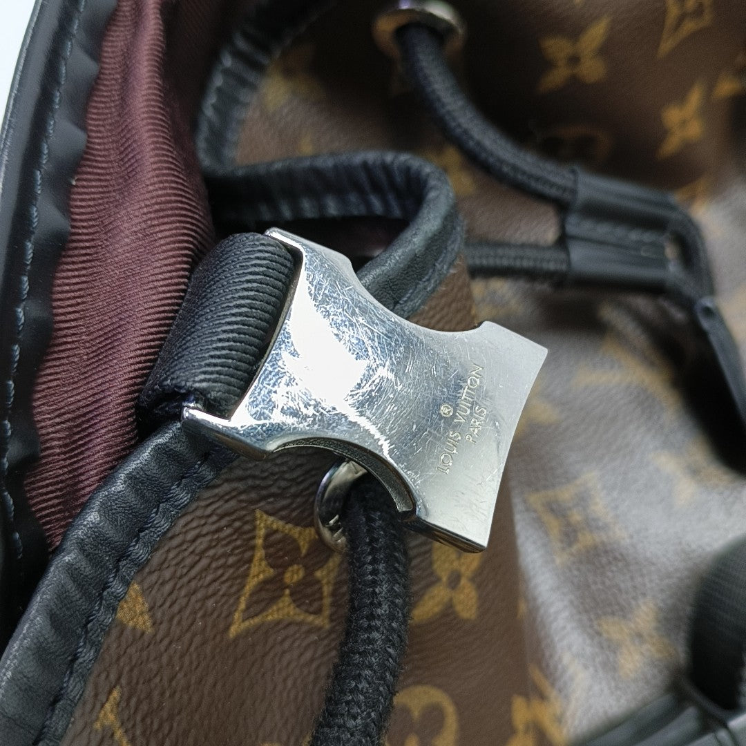 ZACK Monogram Coated Canvas Brown