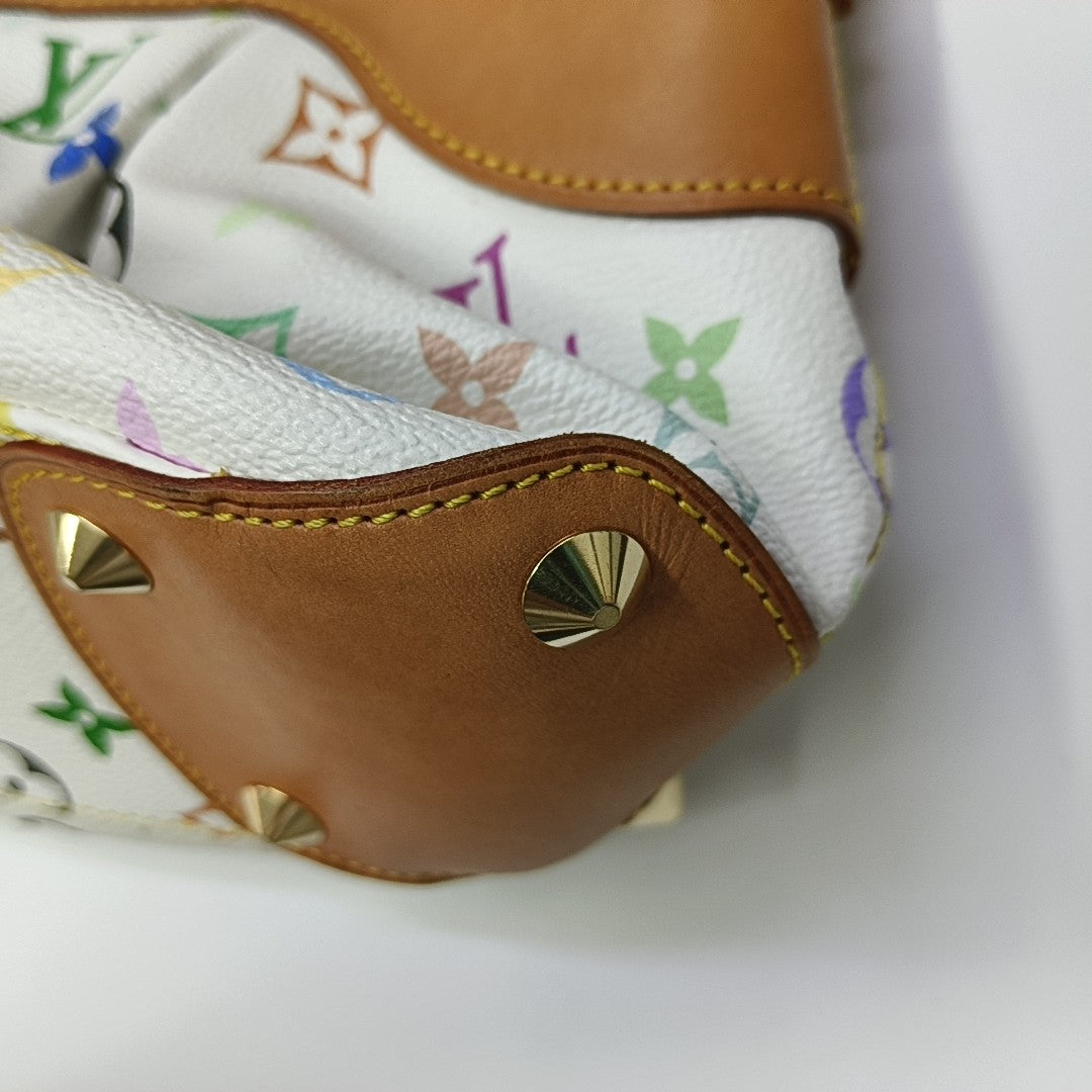 LV × TM JUDY PM Monogram Coated Canvas White