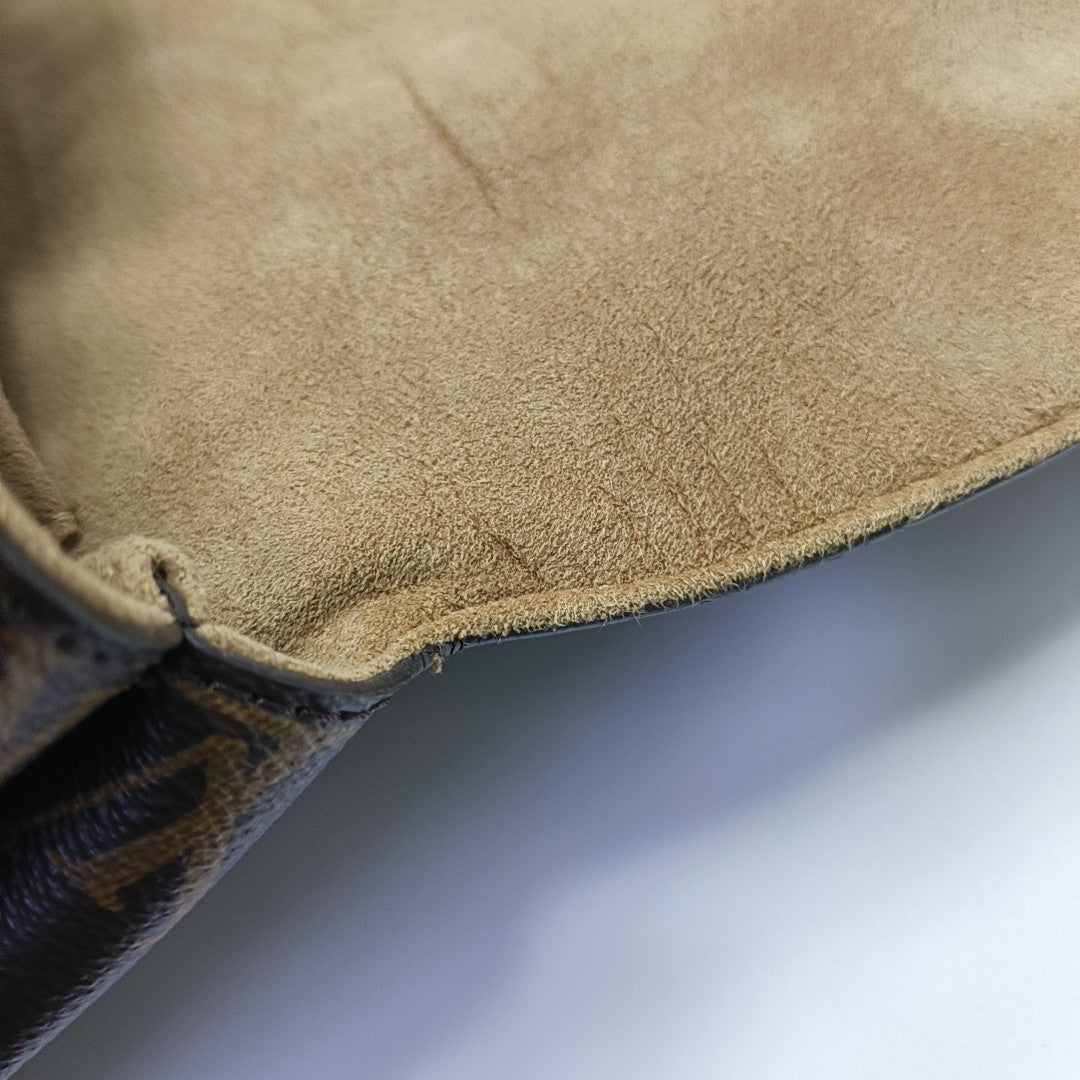 MARIGNAN Monogram Coated Canvas Brown