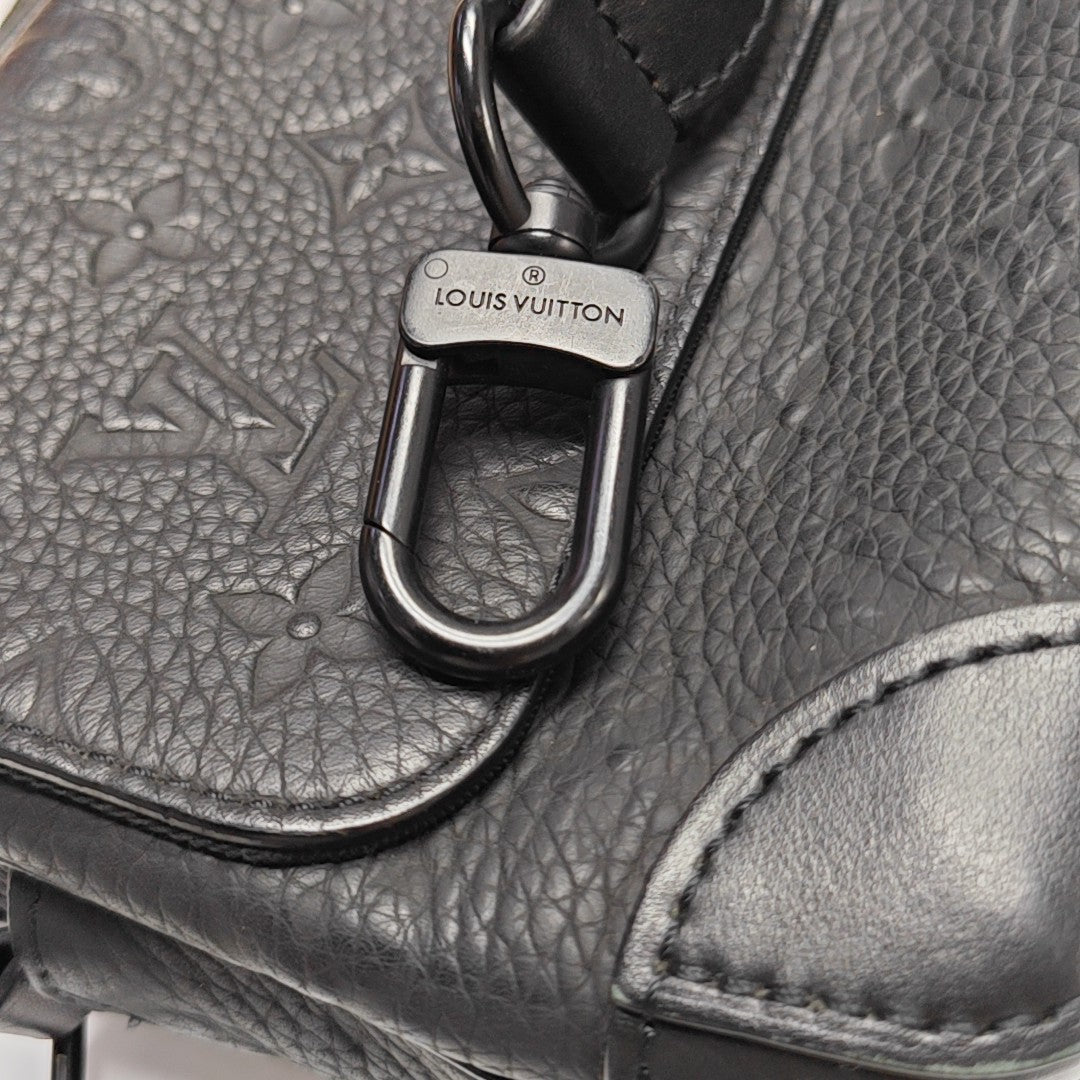 STEAMER Monogram Calfskin Black