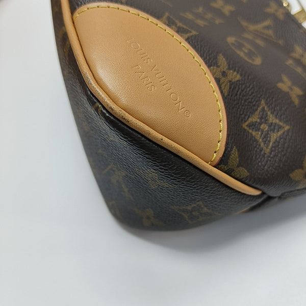 BOULOGNE Monogram Coated Canvas Brown