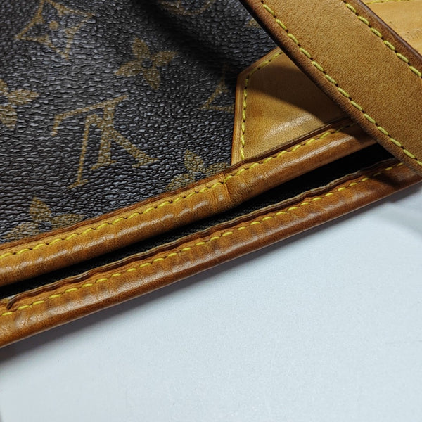 ESTRELA MM Monogram Coated Canvas Brown