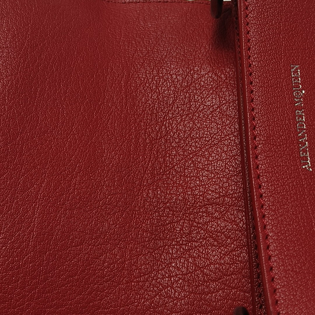 Calfskin Shoulder Bag Red
