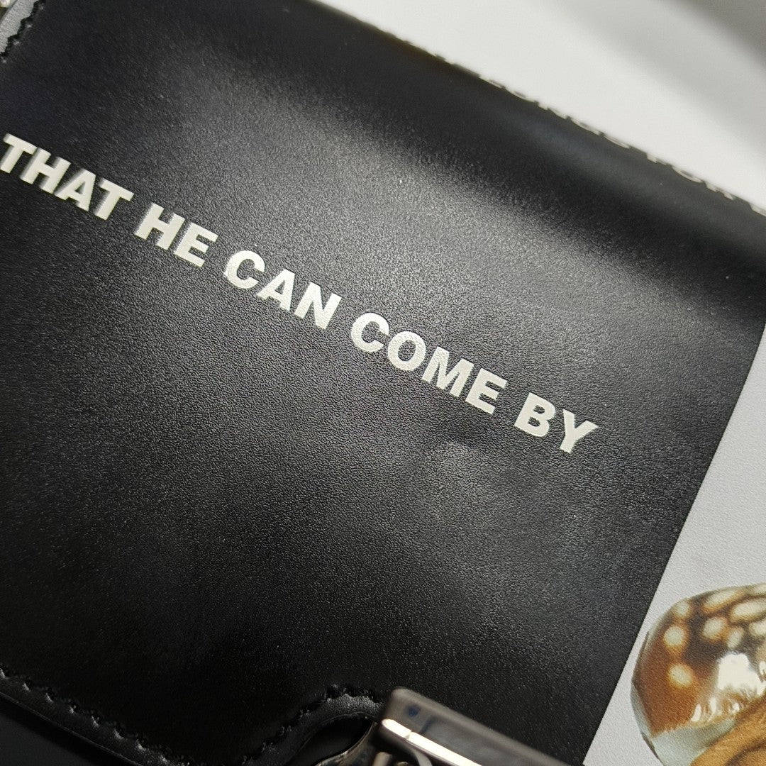 TB Small Calfskin Black