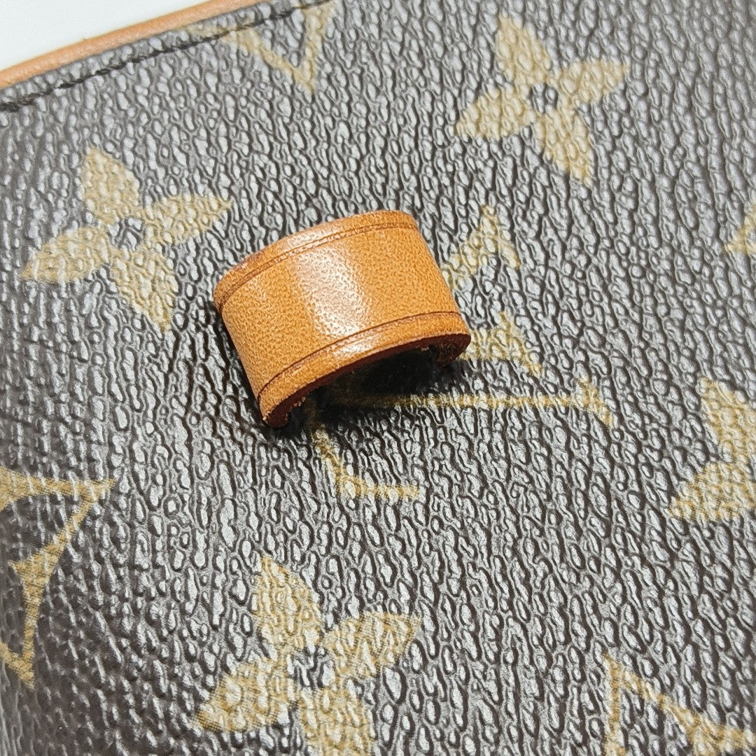 Monogram Coated Canvas Belt Bag Brown