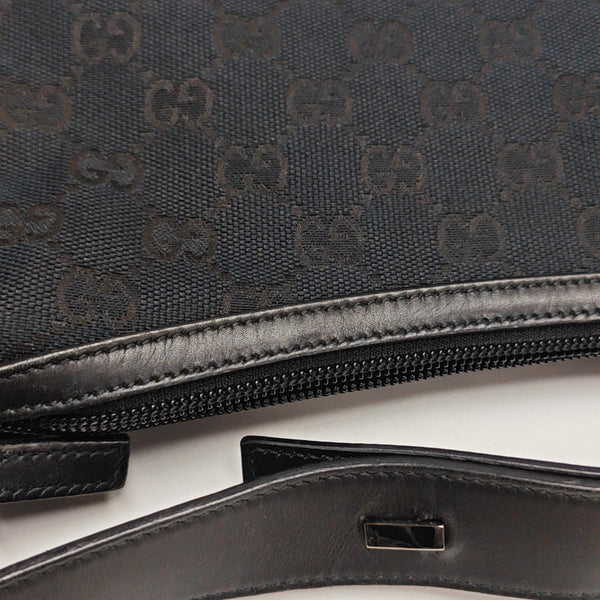 Monogram Canvas Shoulder Bag Blue