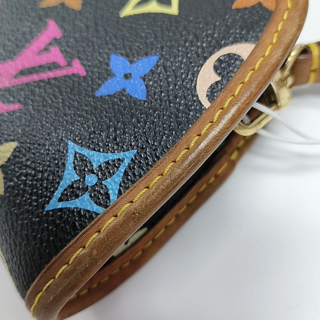 LV × TM SHIRLEY Monogram Coated Canvas Black