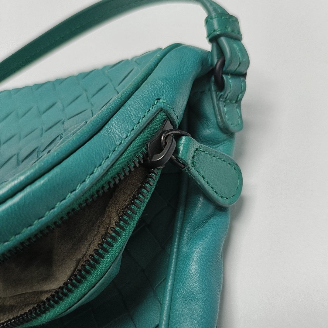 Calfskin Shoulder Bag Green