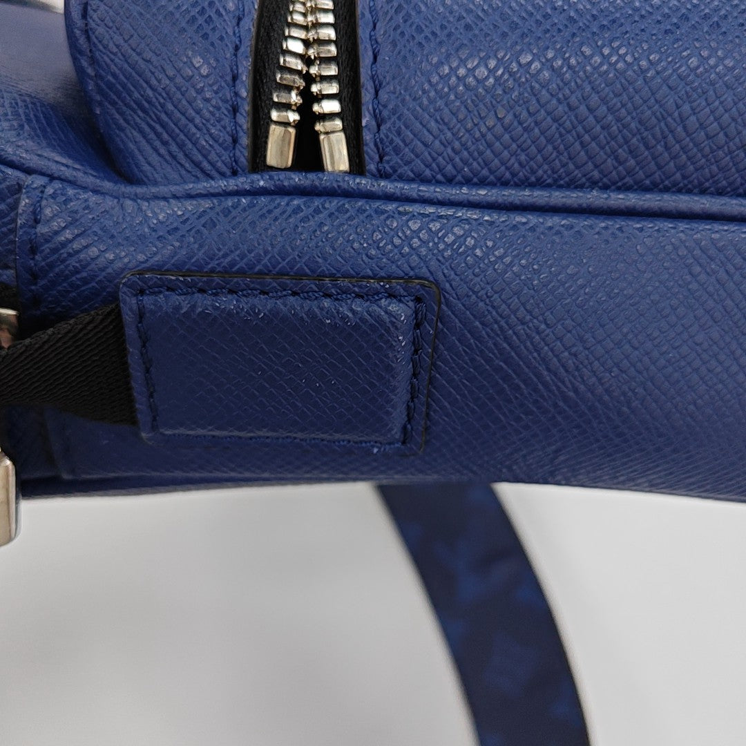 OUTDOOR PM Monogram Coated Canvas Blue