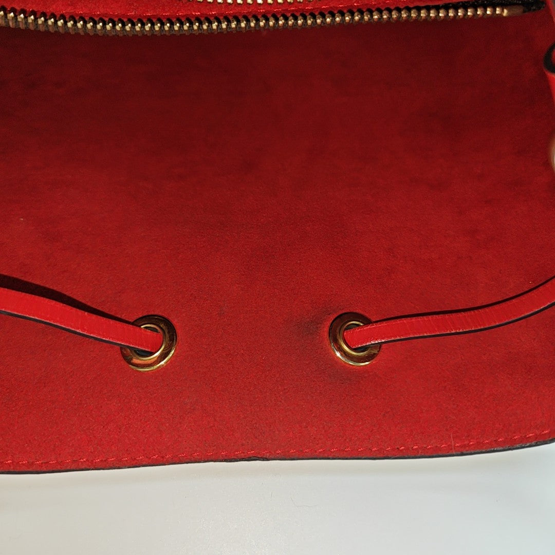 NÉONOÉ MM Monogram Coated Canvas Brown
