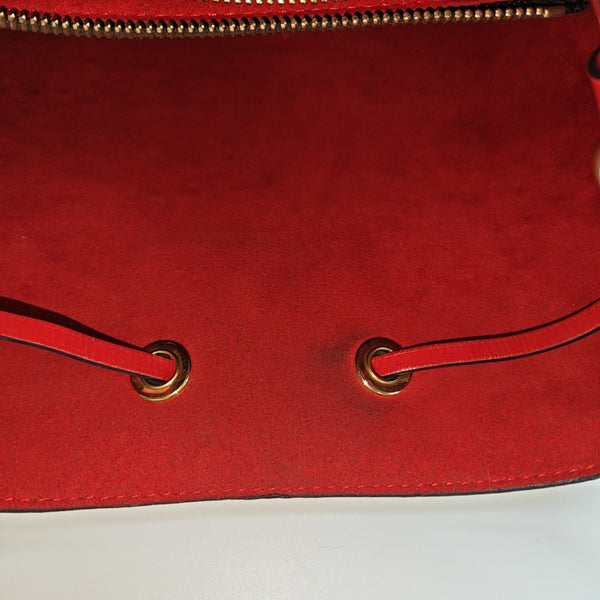 NÉONOÉ MM Monogram Coated Canvas Brown