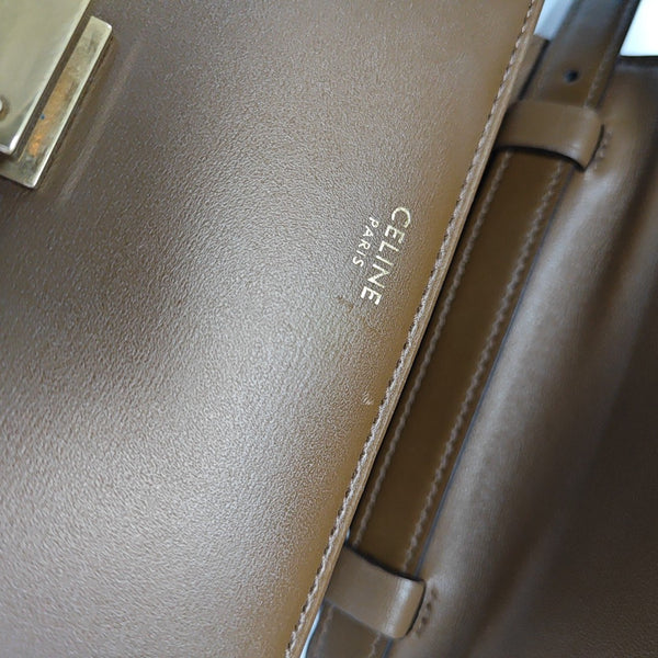 CLASSIC BOX Mini Calfskin Brown
