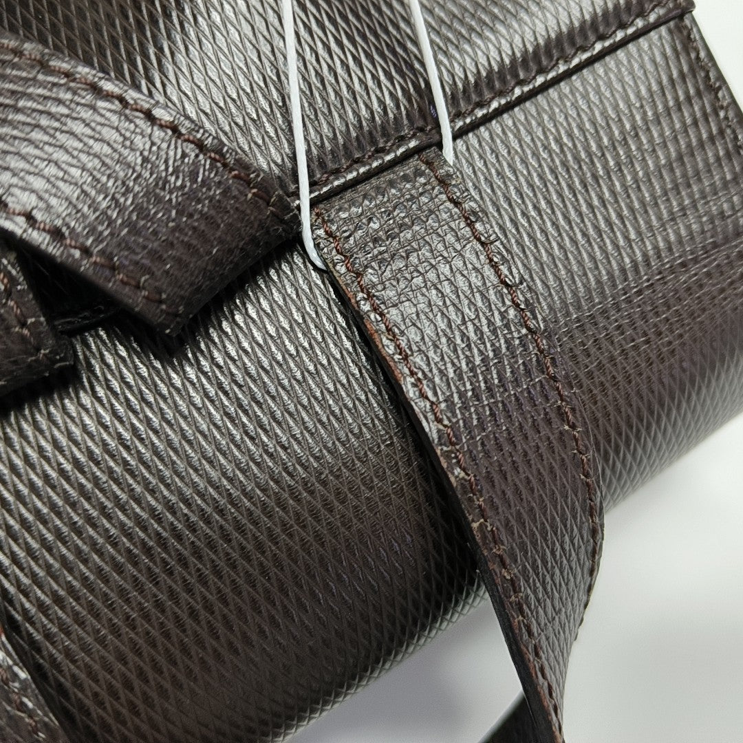 Leather Backpack Brown