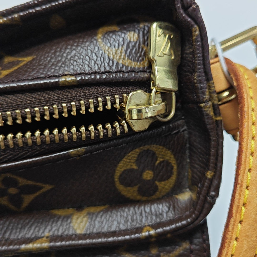 VIVA CITE Monogram Coated Canvas Brown